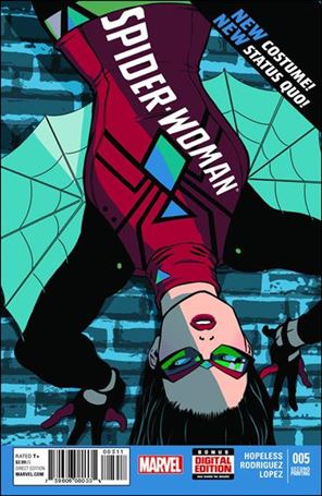 Spider-Woman (2015) issue 5-E Javier Rodriguez Cover (2nd Printing)