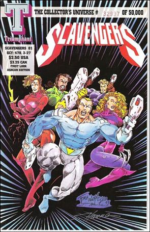 Scavengers issue 1-B Ashcan Edition 1/50000