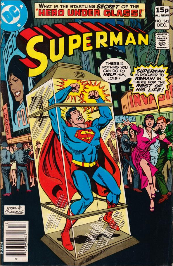 Superman (1939) issue 342-C UK Price Cover