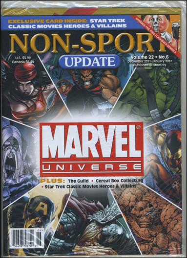 Non-Sport Update (2011) issue 6 Polybagged with Price Guide and Promos