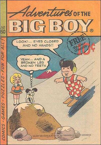 Adventures of the Big Boy issue 150-B West Coast Cover