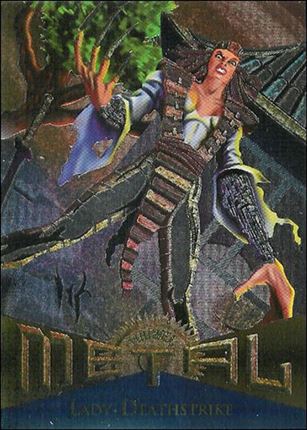 Marvel Metal (Base Set) card 100 Lady Deathstrike
