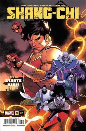 Shang-Chi (2021) issue 9 Leinil Francis Yu Cover