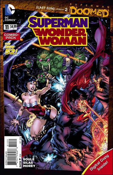 Superman/Wonder Woman issue 11-C Unbagged Ed Benes Cover Combo Pack