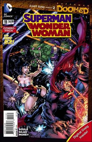Superman/Wonder Woman issue 11-C Unbagged Ed Benes Cover Combo Pack