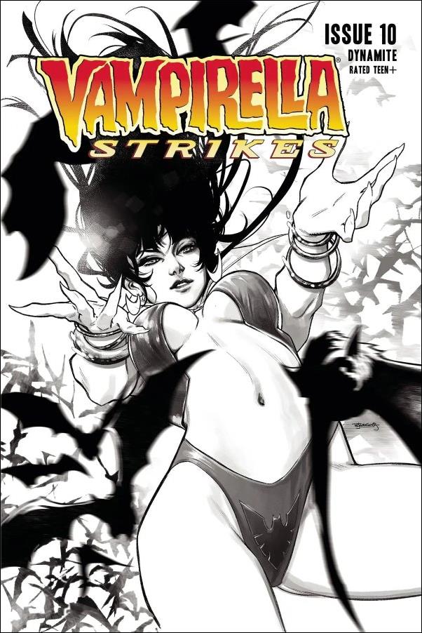 Vampirella Strikes (2022) issue 10-B Stephen Segovia Cover