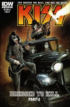 Kiss (2012) issue 2 Nick Runge Cover