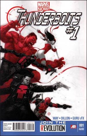 Thunderbolts (2013) issue 1-F Julian Totino Tedesco Cover (2nd Printing)