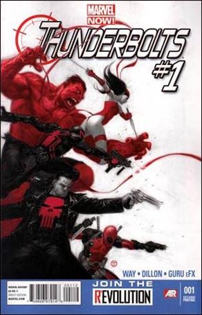 Thunderbolts (2013) issue 1-F Julian Totino Tedesco Cover (2nd Printing)