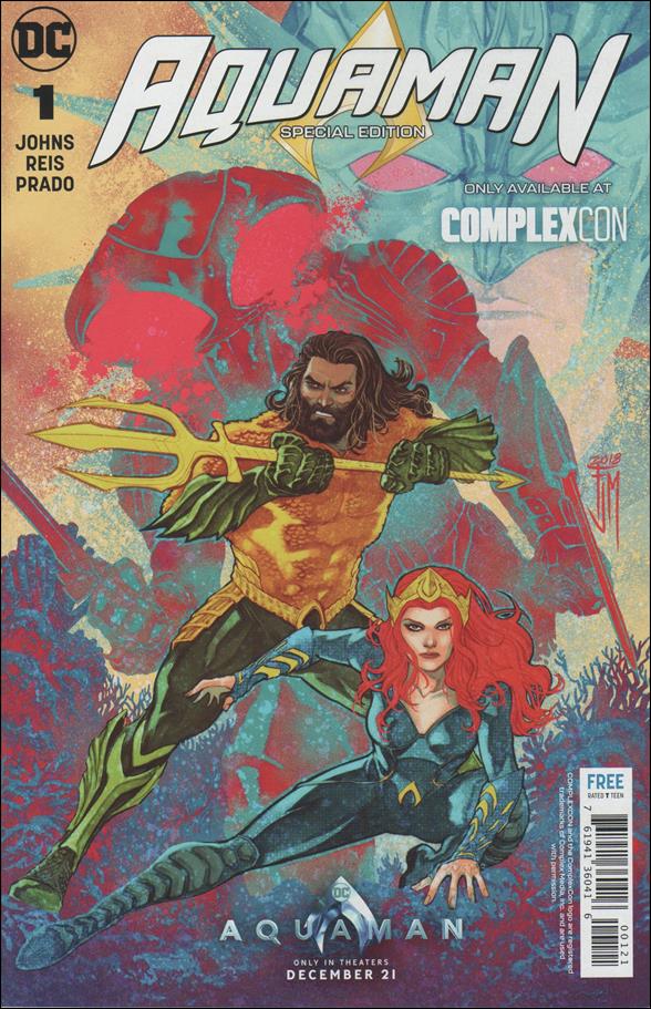 Aquaman (2011) issue 1-D Francis Manapul Complexcon Special Edition Cover
