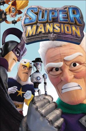 Supermansion issue 1-B TV Show Cover