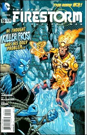 Fury of Firestorm: The Nuclear Man issue 19 Gatefold Cover