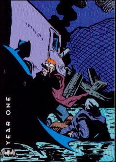 Batman: Saga of the Dark Knight (Base Set) card 9 Year One - Face to Face
