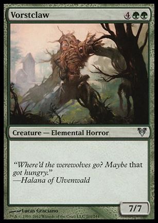 Magic the Gathering: Avacyn Restored (Base Set) card 201 Vorstclaw