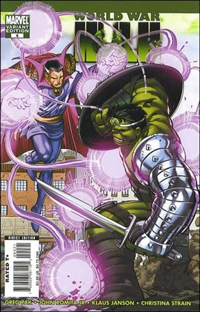 World War Hulk issue 4-B John Romita Jr. 1:25 Cover