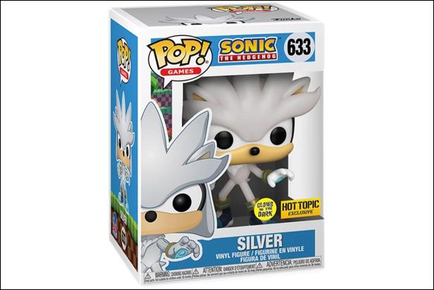 POP! Games figure 633-B Silver (GITD)