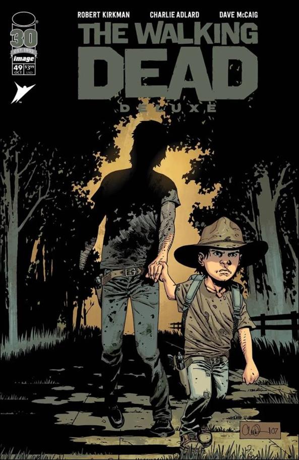 Walking Dead Deluxe issue 49-B Charlie Adlard Cover