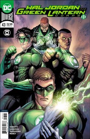 Hal Jordan and the Green Lantern Corps issue 43-B Tyler Kirkham Cover