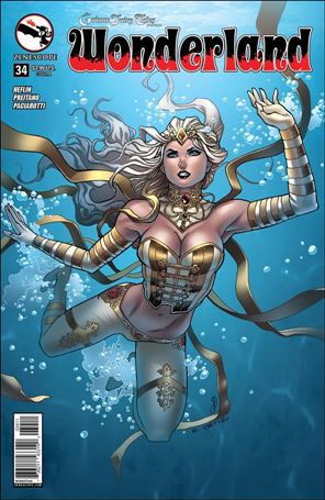 Grimm Fairy Tales Presents Wonderland issue 34 Richard Ortiz Cover