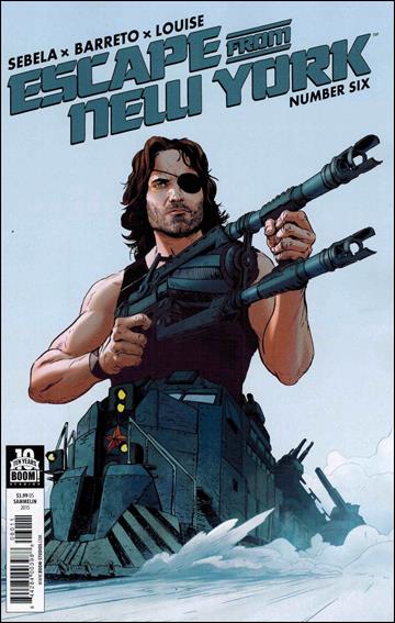 Escape from New York issue 6-B Robert Sammelin 1:10 Cover