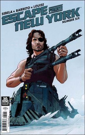 Escape from New York issue 6-B Robert Sammelin 1:10 Cover
