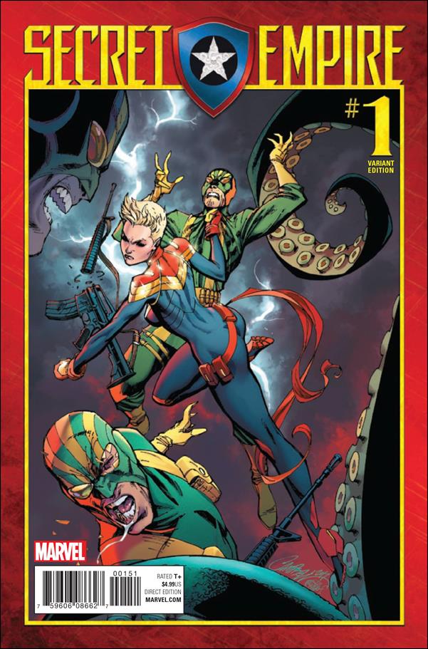 Secret Empire issue 1-H J. Scott Campbell 1:50 Cover