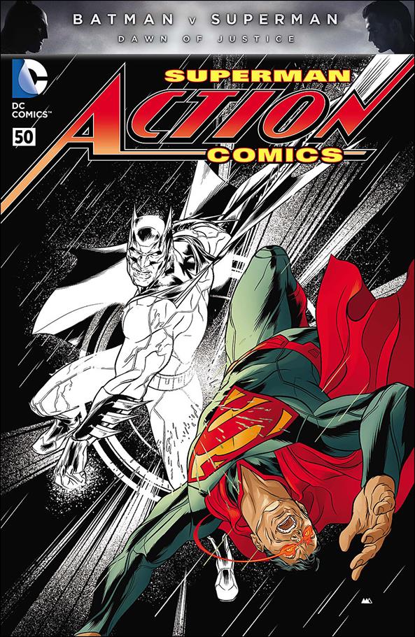 Action Comics (2011) issue 50-D Unbagged Martin Ansin Character Spotlight Cover