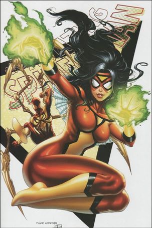 Amazing Spider-Man (2018) issue 15-D Kirkham 4 Color Beast Spider Woman Cover 1/1000