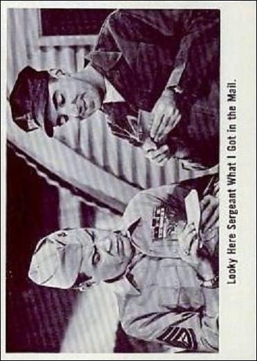 Gomer Pyle (Base Set) card 32 Looky Here Sergeant What I Got in the Mail.