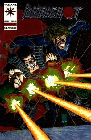 Bloodshot (1993) issue 0.00 Standard Wraparound Chromium Cover