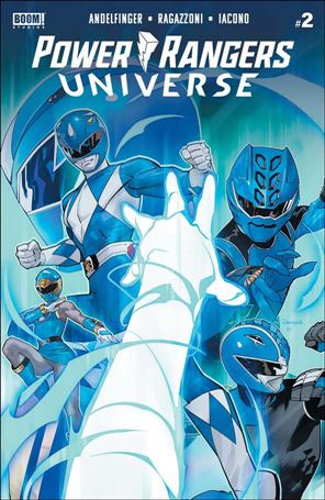 Power Rangers Universe issue 2 Dan Mora Cover