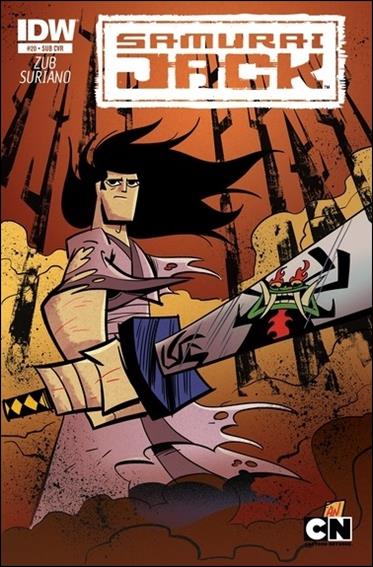 Samurai Jack issue 20-B Subscription Cover