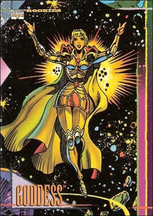 Marvel Universe: Series 4 (Base Set) card 15 Goddess