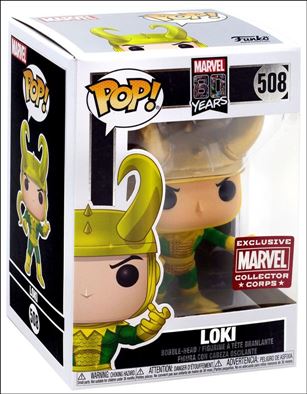 POP! Marvel figure 508 Loki