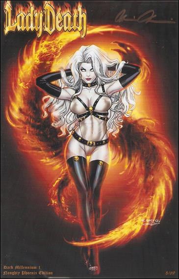 Lady Death: Dark Millennium issue 1-V Naughty Phoenix Edition 1/69