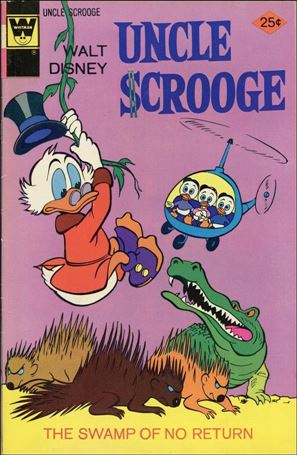 Walt Disney's Uncle Scrooge issue 123-B Whitman Cover