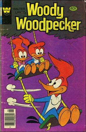 Walter Lantz Woody Woodpecker  issue 179-B Whitman Cover