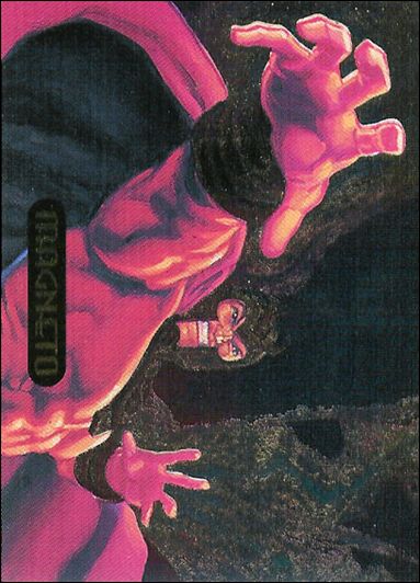 1994 Marvel Masterpieces (PowerBlast Subset) card 6 Magneto