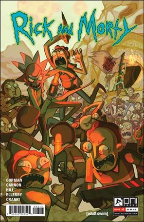 Rick and Morty (2015) issue 3-D Nicole Rodriguez Cover (3rd Printing) 