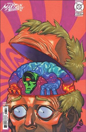 Absolute Martian Manhunter issue 3.00-E Shawn Crystal 1:50 Cardstock Cover