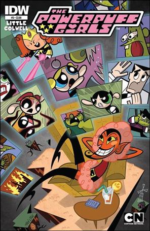 Powerpuff Girls (2013) issue 5 Troy Little Cover
