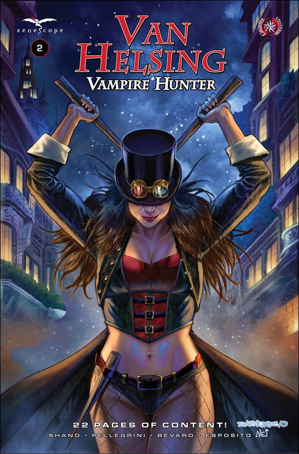 Van Helsing: Vampire Hunter issue 2 Al Barrionuevo Cover
