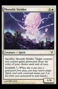 Magic the Gathering: Betrayers of Kamigawa (Base Set) card 16 Moonlit Strider