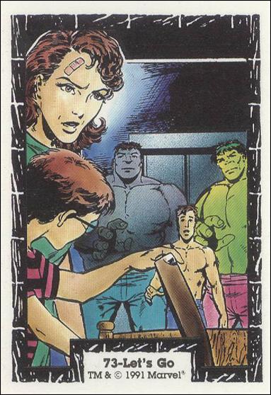 Incredible Hulk (Base Set) card 73 Let's Go