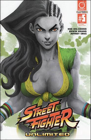 Street Fighter Unlimited issue 5-D Steve "Kandoken" Mack 1:20 Cover