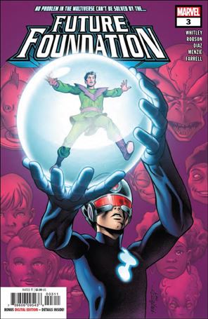 Future Foundation issue 3 Carlos Pacheco Cover