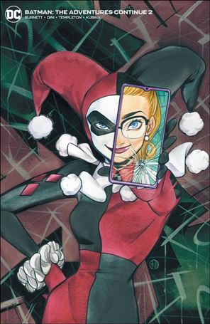 Batman: The Adventures Continue issue 2-D Peace Momoko Frankie's Comics Minimal Cover 1/1500