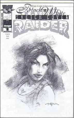 Top Cow Classics in Black and White: Tomb Raider issue 1-B Dynamic Forces Sketch Cover 1/3000