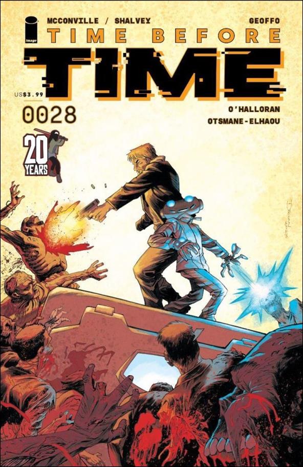Time Before Time issue 28-C Declan Shalvey TWD 20th Anniversary Cover
