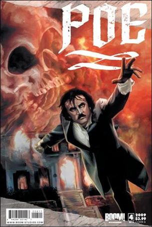 Poe (2009) issue 4-B J.K. Woodward Cover